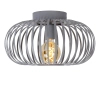 Sufitowa lampa do sypialni MANUELA 78174/40/36 Lucide szary