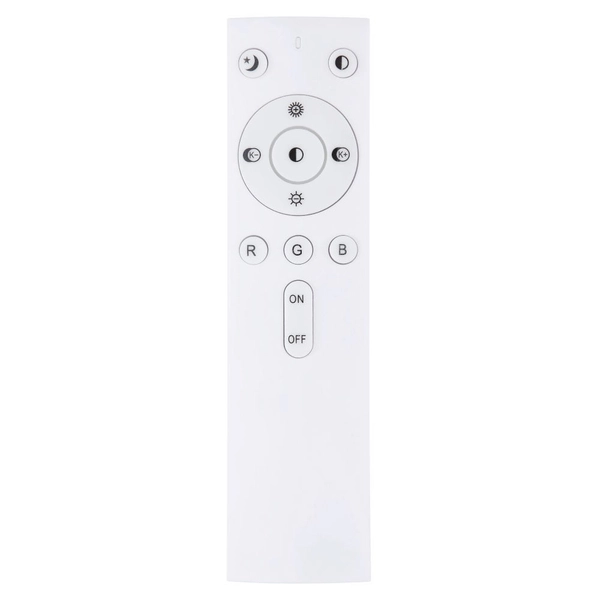 Okrągła LAMPA sufitowa SULLY 41368-24 Globo metalowy plafon LED RGB 24W 3000K - 6500K czarny