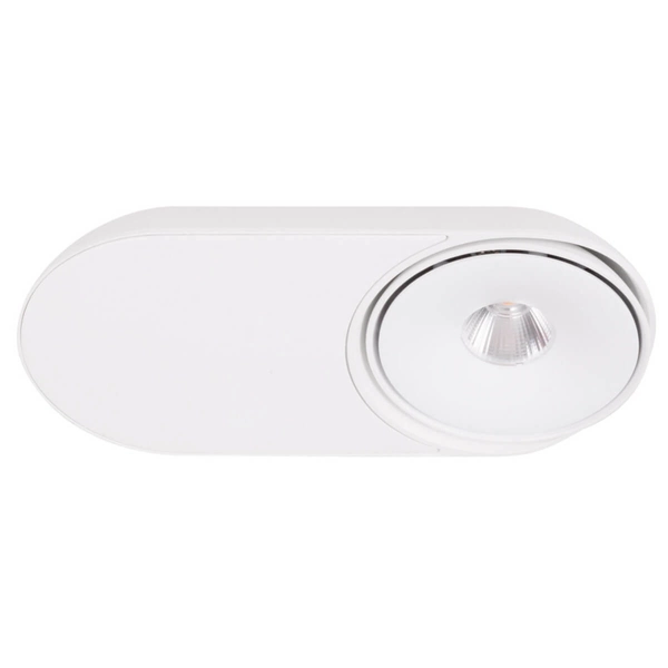 Lampa sufitowa z regulacją VECTOR C0267 LED 10W 3000K biała