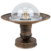 Zewnętrzna LAMPA sufitowa stropowa OSLO 8736 Rabalux industrialna OPRAWA ogrodowa outdoor IP44 antyczne złoto