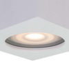 Prostokątna LAMPA sufitowa FABRYCIO IT8003S1-WH Italux downlight do łazienki kostka IP44 biała