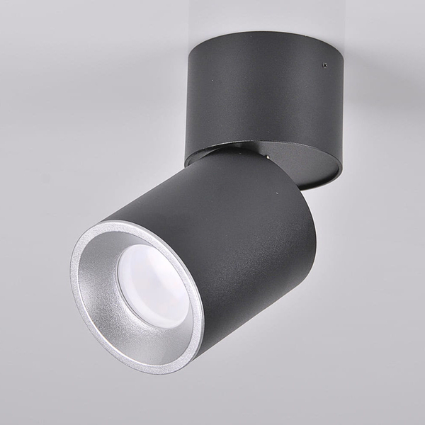 Nowoczesna tuba do holu ASTRA 314055 downlight regulowany czarny