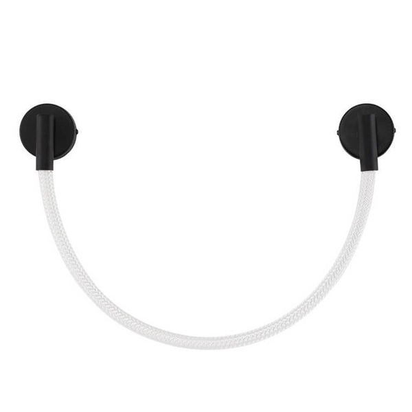 Kinkiet ścienny świetlny CURA LE44258 LED 7W 3000K wąż czarny biały