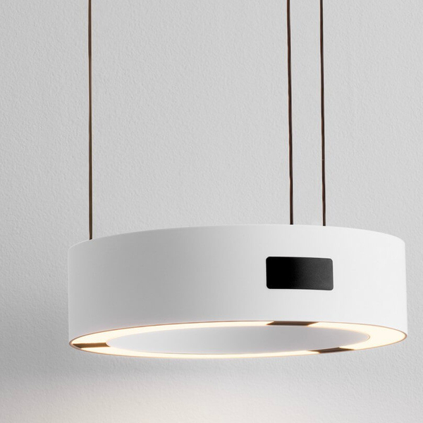 Wisząca lampa nad stół ALMAY LE44606 LED 24W 3000K pierścień biały