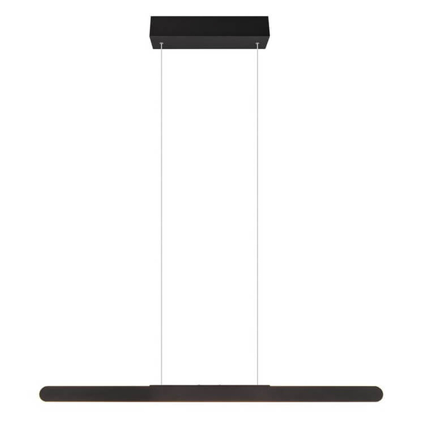 Lampa wisząca liniowa Helios 343310132 LED 28W 2700-6500K salonowa czarna
