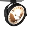 Industrialna LAMPA ścienna ROMEONE LP-2113/1W BK Light Prestige metalowa OPRAWA regulowana kinkiet reflektorek czarny