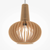 Lampa zawieszana Roots MOD193PL-01W1 japandi do sypialni czarna beżowa