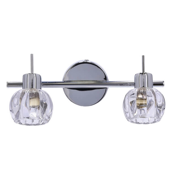 Regulowana lampa sufitowa Bombola 92-70296 kryształ chrom przezroczysta