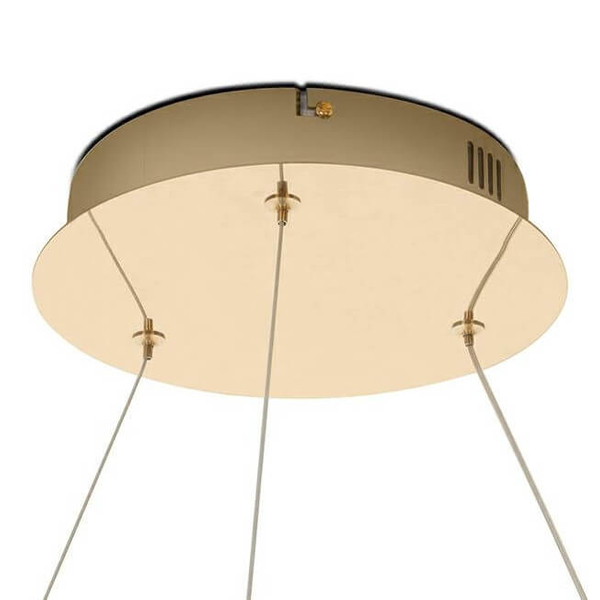 Ringowa lampa wisząca Ring Slim MSE1501100155 Moosee LED 20W 3000K złota