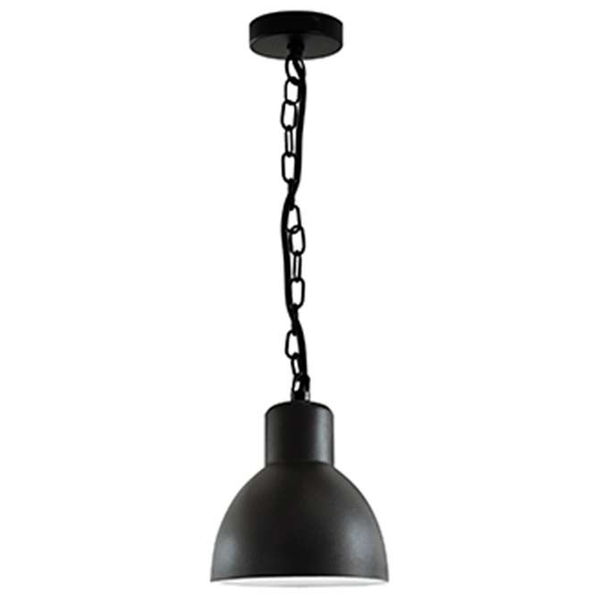 LAMPA wisząca ARNE 311924 Polux metalowa OPRAWA industrialny ZWIS na łańcuchu IP44 czarny