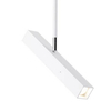 Plafon LAMPA sufitowa MITSUMA 7991 Shilo prostokątna OPRAWA metalowa do systemu szynowego biała