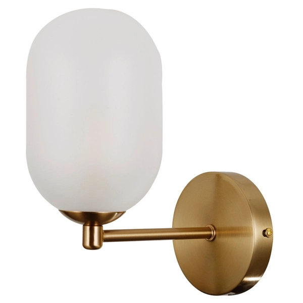 Kinkiet ścienny Perano WL-4215-1A-HBR-SAT Italux vintage antyczny brąz