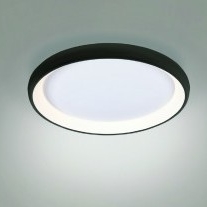 Lampa okrąg sufitowa Antonio AZ5075 LED 80W 3000-6500K czarna