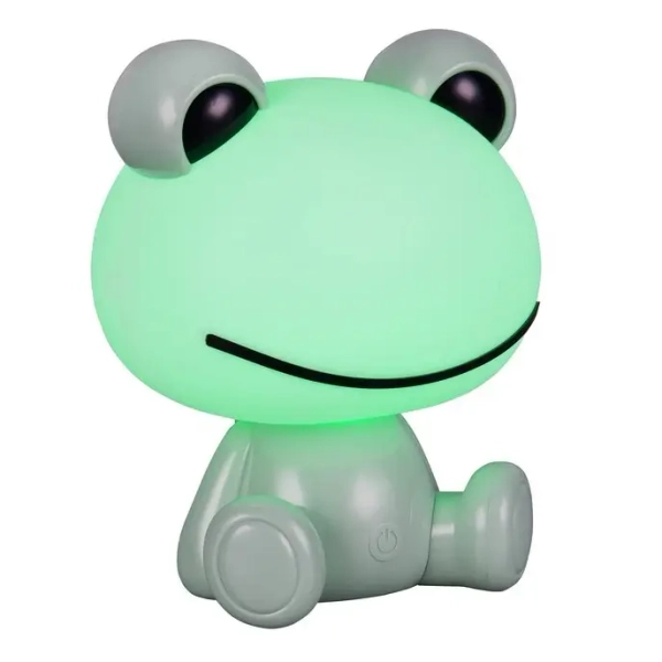 Lampka stołowa dla dzieci HOPPER R57971115 LED 0,3W 3000K żabka zielony