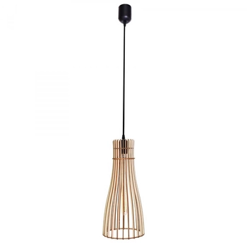 Nowoczesna lampa wisząca 137623620224 drewniana nad łóżko