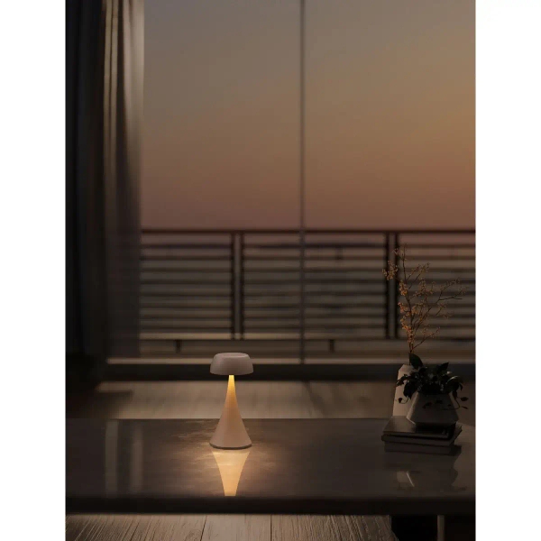 Lampka stołowa na taras FORTIZA LE75284 LED 2W 3000K IP54 beżowa