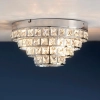 Sufitowa lampa glamour Motown MOTOWN-4CH chrom przezroczysty