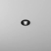 Wpustowa lampa czarna HOLLOW LED 2,5W 3000K podtynkowe oczko 37986-M930-FB-00-12