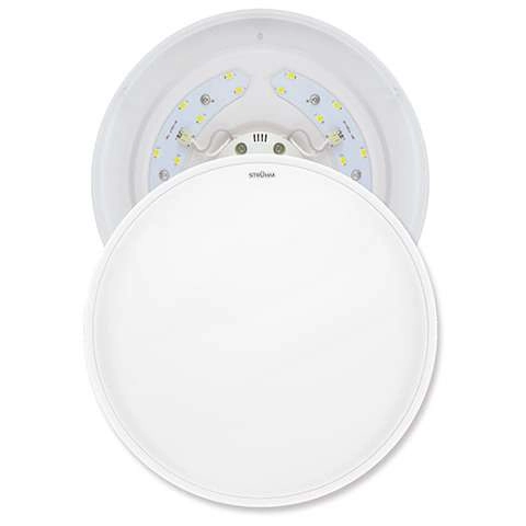 Łazienkowa LAMPA sufitowa SOLA LED 24W 4000K 02785 Ideus plafon OPRAWA ścienna KINKIET okrągły IP44 biały