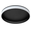 Ściemnialny plafon Estreja 71102/40/30 LED 40+10W 2500-3000K czarny