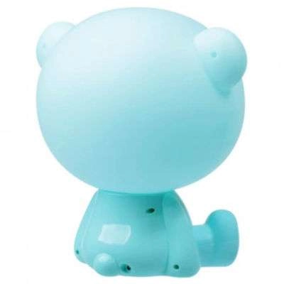 Stołowa lampa dziecięca MIŚ BIBI 309891 LED 2,5W 3000K animals niebieska