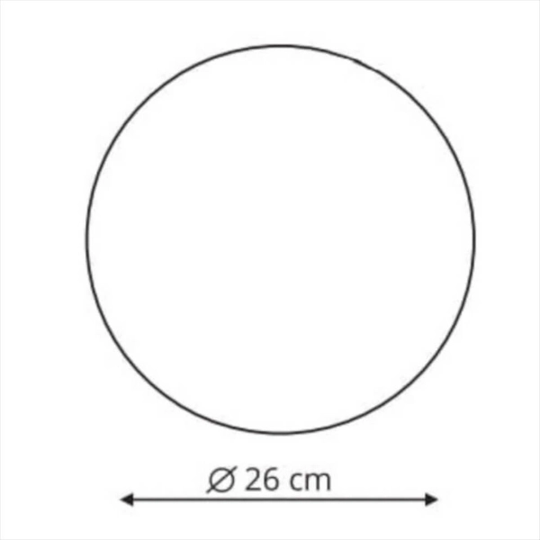 LAMPA sufitowa PLATILLO LP-8102/1C-18W GD CCT LED 18W 3000-6000K plafon złoty