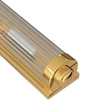 Kinkiet LAMPA ścienna Fumi Parette Gold IP44 Orlicki Design łazienkowa OPRAWA szklana tuba IP44 złota