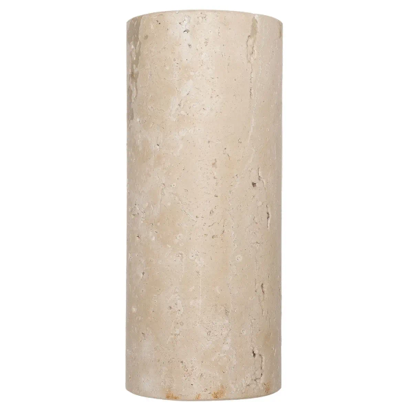 Naturalna ścienna lampa Tek W0425 tubka kamień naturalny