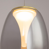 Lampa wisząca Splash MOD282PL-L8G3K LED 7W 3000K bańka złota przydymiona