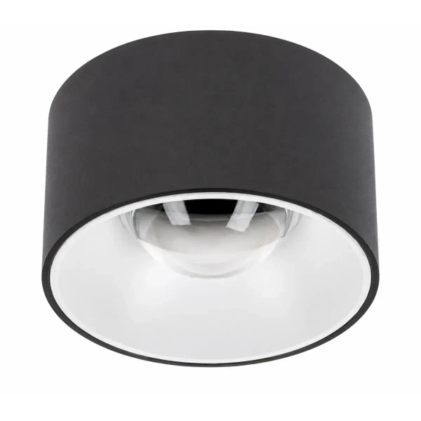 Natynkowa oprawa hermetyczna biało-czarne LED 15W barwa ciepła IP54 zewnętrzna SLD/VISION/15W/3000/BW