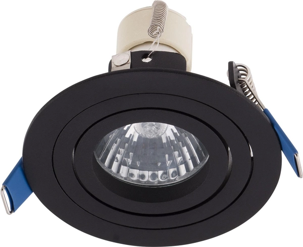 Wpust LAMPA sufitowa SIGNAL H0086 Maxlight regulowana OPRAWA okrągła oczko podtynkowe czarny