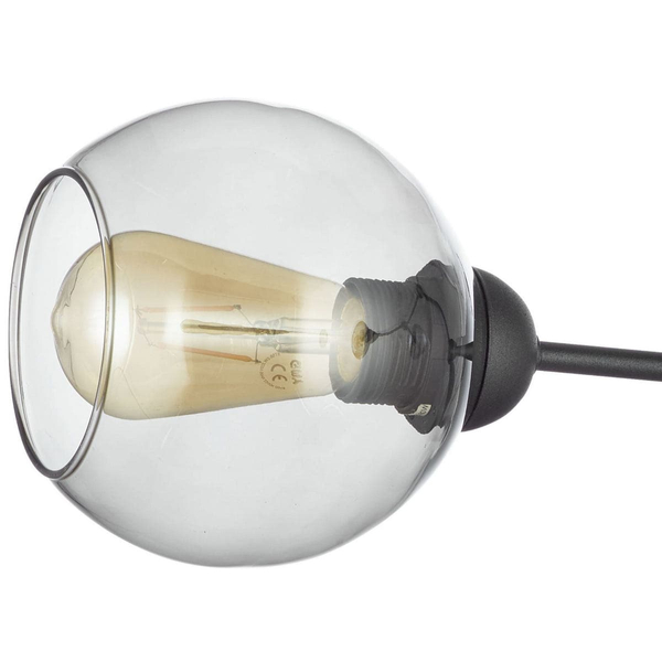 Loftowa lampa sufitowa kule Fairy 2730 TK Lighting molekułowa przydymiona