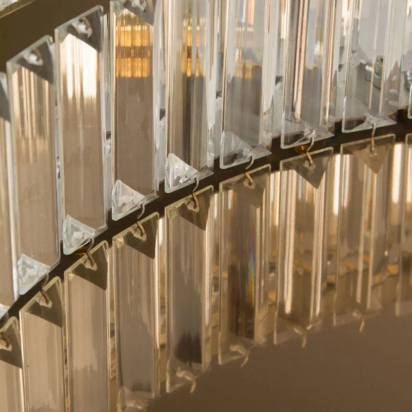 Kryształowa lampa sufitowa Glamour Eye ABIGALI-GLAMOUR-50CM LED 30W złota