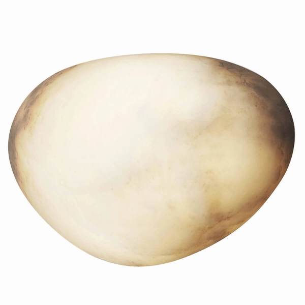 Kamienny kinkiet ścienny do salonu NUVIA W0396 LED 7W 3000K beżowy