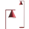 Stojąca lampa Form Floor 1108A15 Aldex w kształcie stożka czerwona