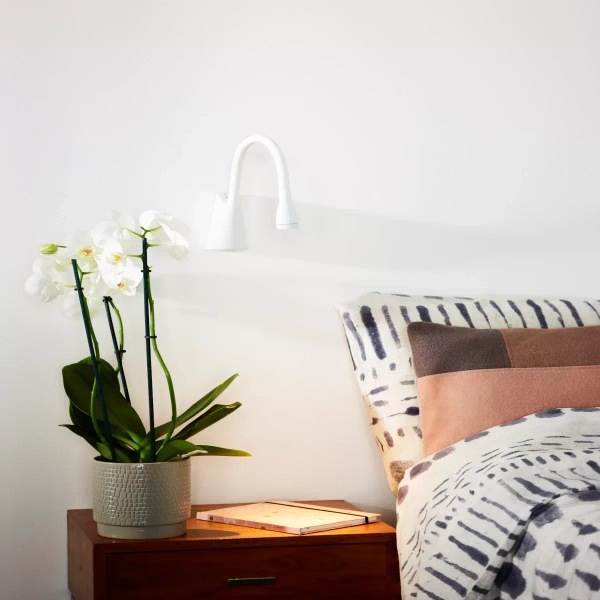 Ścienny kinkiet z włącznikiem Galen 18294/03/31 Lucide LED 3W 3000K biały