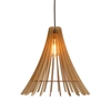 Ekologiczna lampa wisząca Eco drewniana do kuchni boho