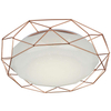 Plafon LAMPA sufitowa SVEN 98-73174 Candellux druciana OPRAWA metalowa LED 24W 4000K złota