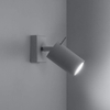 Biała lampa ścienna SL.1024 metalowy reflektorek do czytania