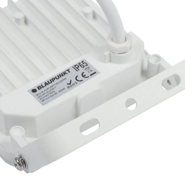 Elewacyjna lampa STRONGBEAM NLS20NW metalowa LED 20W 4000K IP65 biała