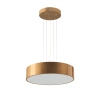 Wisząca lampa na przedpokój Kengo 5234 okrągła tuba złota