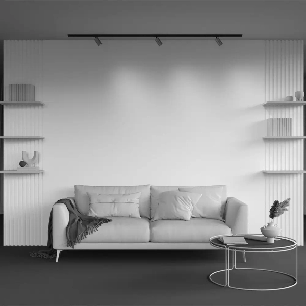 Jednofazowa lampa sufitowa szynowa Calipso TR218-1-GU10-BS mosiądz czarna