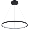 LAMPA wisząca RALPH 67192-29B Globo metalowa OPRAWA okrągła LED 29W 3000K zwis czarny