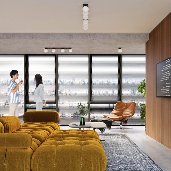 Nasufitowy plafon Yoli SL.1151 Sollux kulisty biały czarny