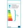 Skandynawska LAMPA wisząca K-8036B-1 Kaja loftowa OPRAWA szklany ZWIS czarny przezroczysty