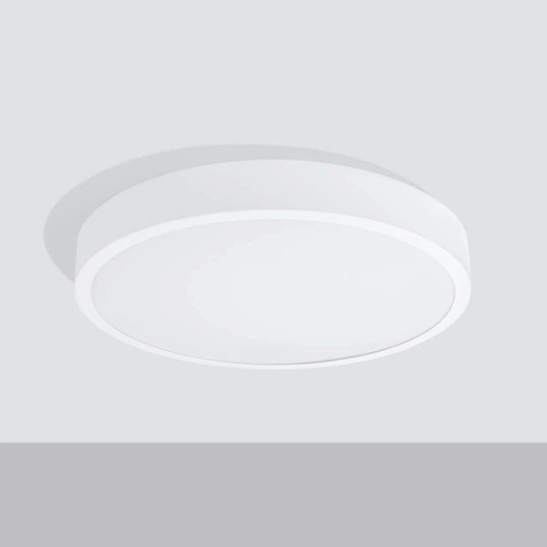 Plafon ledowy Onyx SL.1247 Sollux 32W 3000K okrągły do pokoju biały