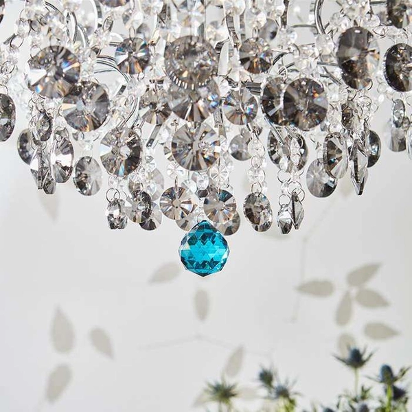 LAMPA wisząca HIDDEN GEM 107415 Markslojd kryształowa OPRAWA zwis glamour crystal przezroczysty przydymiony