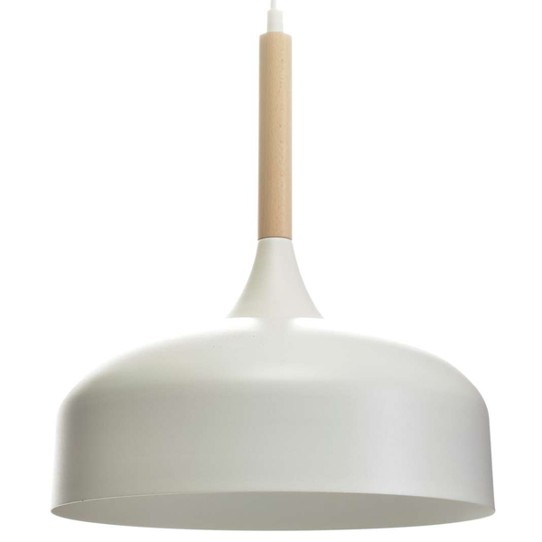 LAMPA wisząca TAYLOR MLP6217 Milagro skandynawska OPRAWA metalowy ZWIS kopuła biała
