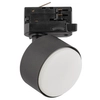 Okrągła szynowa lampa punktowa 3-fazowa Tracer 6061 TK Lighting czarny