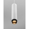 Wisząca aluminiowa lampa TORVILA LE45618 na korytarz biała czarna